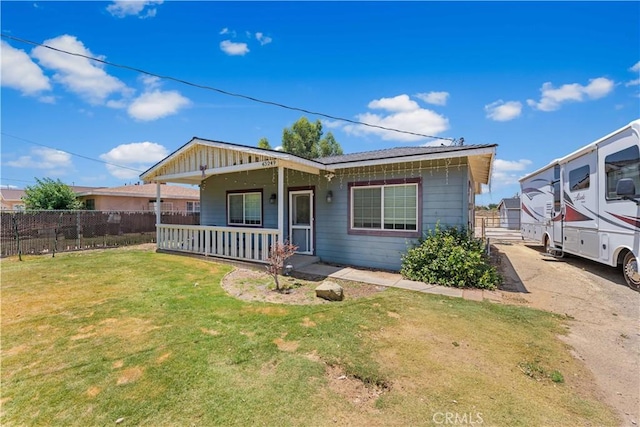 43249 42nd St W, Lancaster, CA 93536 - view of front of home with covered porch