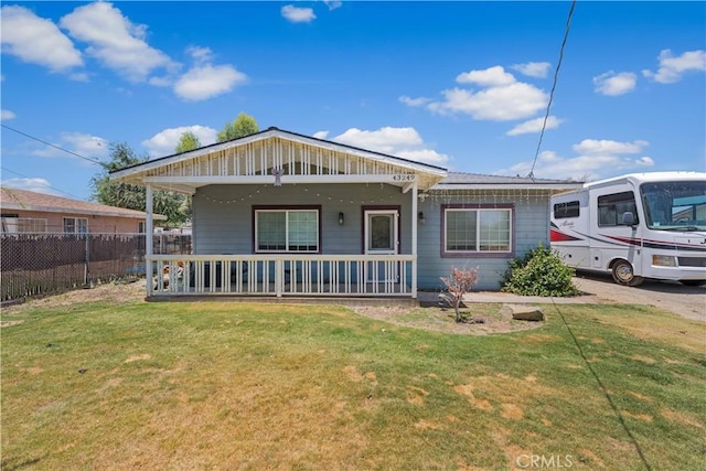 43249 42nd St W, Lancaster, CA 93536 - view of front of property with a porch