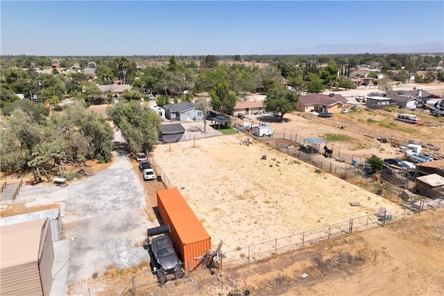 43249 42nd St W, Lancaster, CA 93536 - aerial view of residential area with a mountainous background