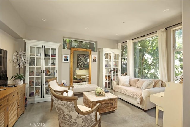23640 Aster Trl, Calabasas, CA 91302 - sitting room featuring plenty of natural light and recessed lighting