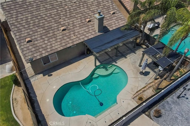 10606 Anacostia Way, Bakersfield, CA 93311 - view of swimming pool featuring a patio