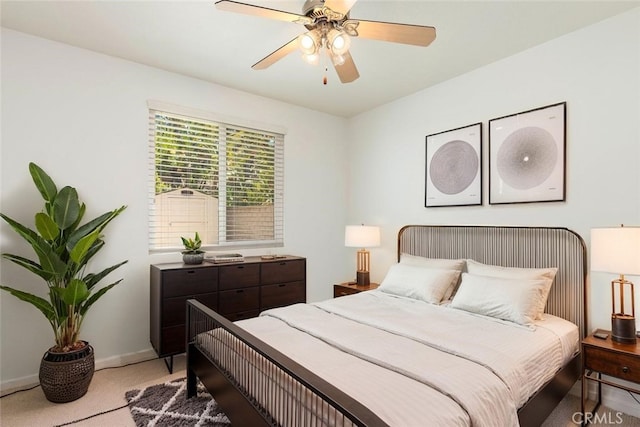 4262 Havenridge, Corona, CA 92883 - bedroom featuring light carpet and a ceiling fan
