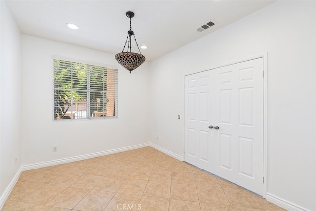 4262 Havenridge, Corona, CA 92883 - empty room with recessed lighting and light tile patterned floors