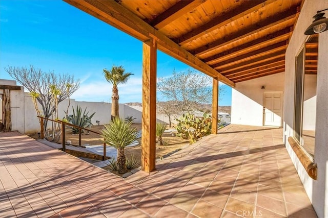 7423 Juniper Rd, Joshua Tree, CA 92252 - view of patio / terrace
