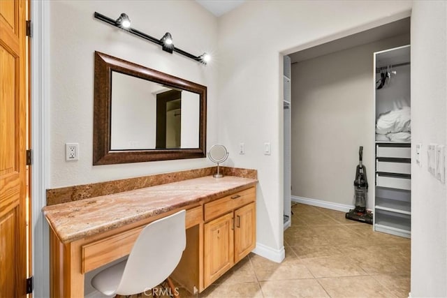 7423 Juniper Rd, Joshua Tree, CA 92252 - bathroom featuring vanity and tile patterned flooring