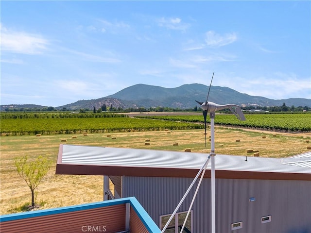 3155 Soda Bay Rd, Lakeport, CA 95453 - view of mountain backdrop featuring large plots for crops and rural landscape