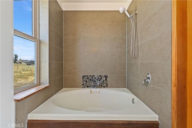 3155 Soda Bay Rd, Lakeport, CA 95453 - full bath featuring healthy amount of natural light and washtub / shower combination