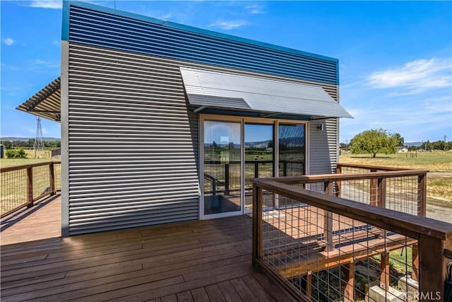 3155 Soda Bay Rd, Lakeport, CA 95453 - view of wooden deck