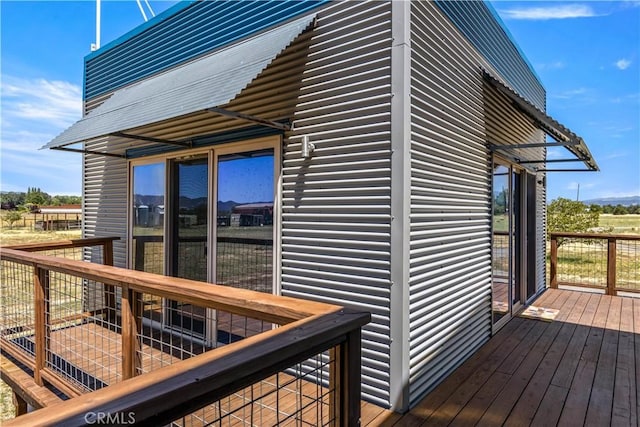 3155 Soda Bay Rd, Lakeport, CA 95453 - view of wooden deck