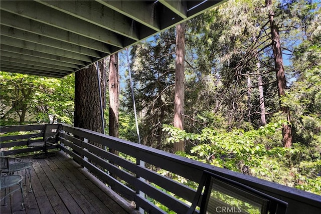 810 Oakmont Ln, Lake Arrowhead, CA 92352 - view of deck