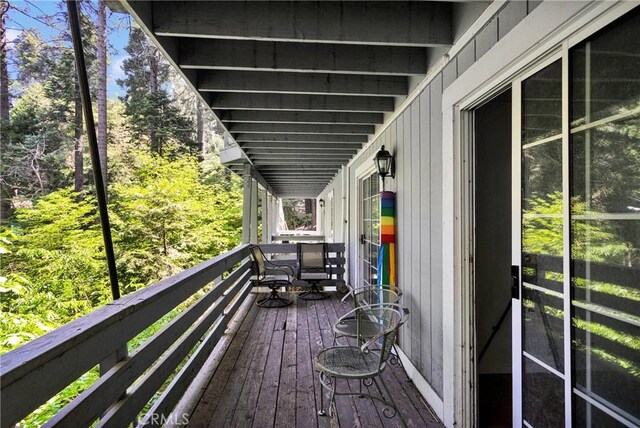 810 Oakmont Ln, Lake Arrowhead, CA 92352 - view of deck