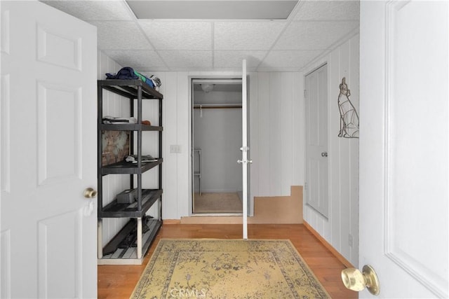 810 Oakmont Ln, Lake Arrowhead, CA 92352 - spacious closet featuring light wood-type flooring and a drop ceiling