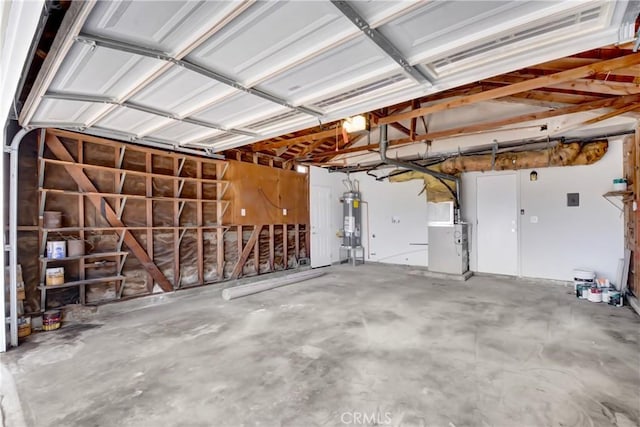 915 Bradish Ave, Glendora, CA 91740 - garage featuring heating unit and gas water heater