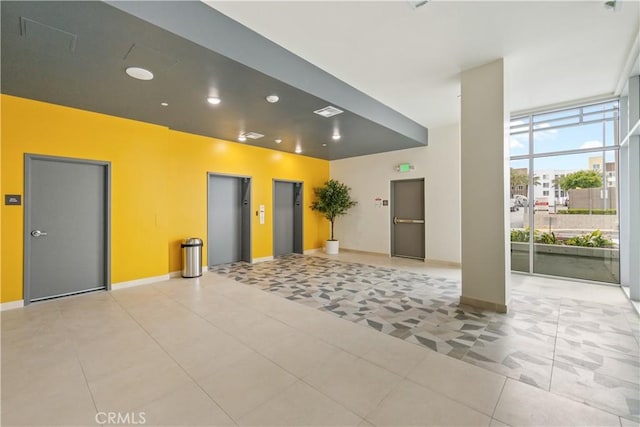 168 S Monterey St Unit 502, Alhambra, CA 91801 - building lobby with recessed lighting