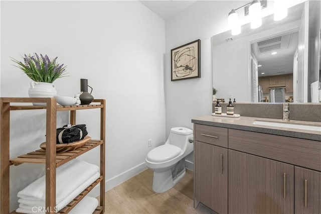 168 S Monterey St Unit 502, Alhambra, CA 91801 - bathroom with vanity and wood finished floors