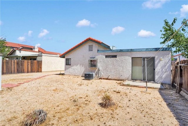 16205 Tokay St, Victorville, CA 92395 - back of house featuring stucco siding and a fenced backyard