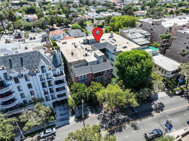 532 N Rossmore Ave Unit 411, Los Angeles, CA 90004 - bird's eye view