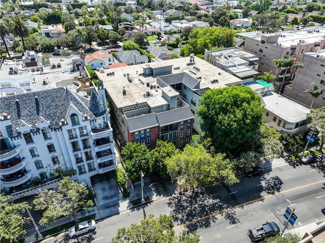 532 N Rossmore Ave Unit 411, Los Angeles, CA 90004 - drone / aerial view