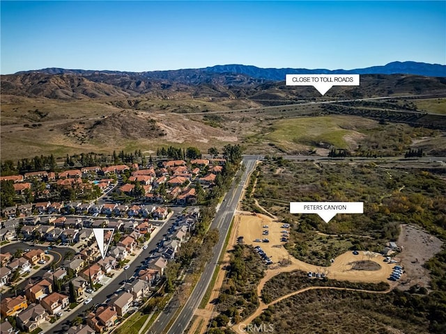 8507 E Heatherview Ln, Orange, CA 92869 - view of property location with mountains and nearby suburban area