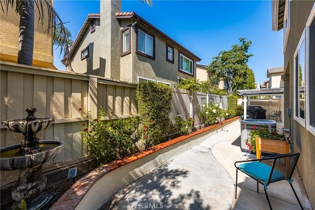 8507 E Heatherview Ln, Orange, CA 92869 - fenced backyard with a patio
