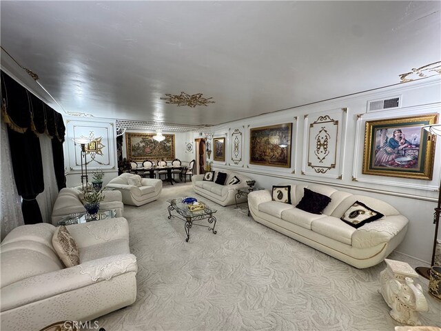 2064 E Campus Way, Hemet, CA 92544 - living area with carpet floors