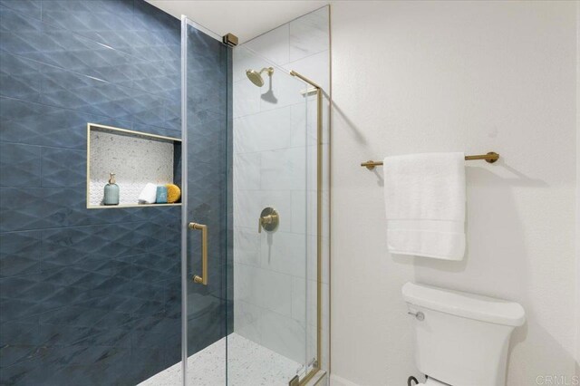 7911 Terraza Disoma, Carlsbad, CA 92009 - full bath featuring toilet and a shower stall