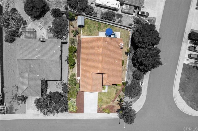 7911 Terraza Disoma, Carlsbad, CA 92009 - view from above of property