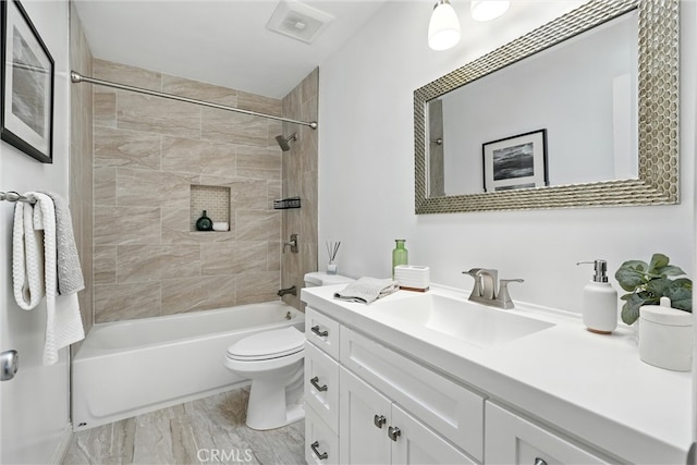 1967 Rolling Vista Dr Unit 58, Lomita, CA 90717 - full bathroom with vanity and tub / shower combination