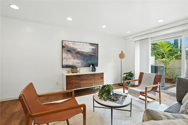 1967 Rolling Vista Dr Unit 58, Lomita, CA 90717 - living area with wood finished floors and recessed lighting