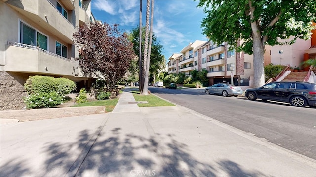 14569 Benefit St Unit 102, Sherman Oaks, CA 91403 - view of asphalt street featuring sidewalks and a residential view