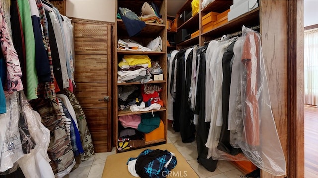 14569 Benefit St Unit 102, Sherman Oaks, CA 91403 - spacious closet featuring tile patterned flooring