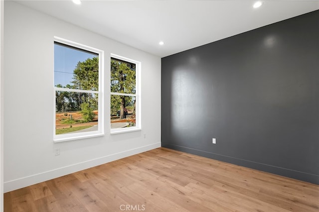 904 Waggoner Rd, Paradise, CA 95969 - spare room with light wood-type flooring and recessed lighting