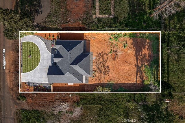 904 Waggoner Rd, Paradise, CA 95969 - aerial overview of property's location featuring property boundaries highlighted