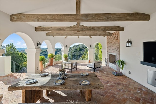 30671 Steeplechase Dr, San Juan Capistrano, CA 92675 - view of patio / terrace featuring outdoor dining space and an outdoor hangout area