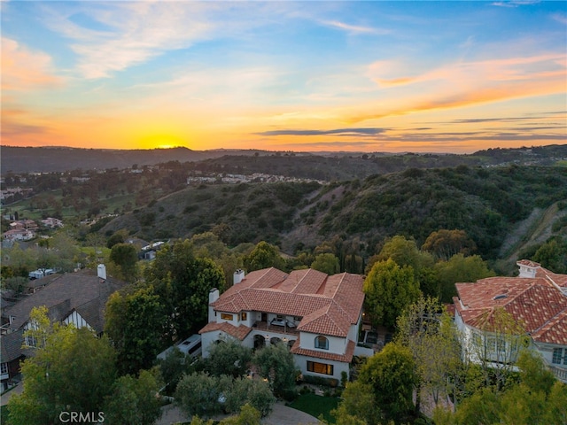 30671 Steeplechase Dr, San Juan Capistrano, CA 92675 - aerial view at dusk