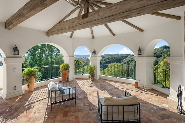 30671 Steeplechase Dr, San Juan Capistrano, CA 92675 - view of patio featuring outdoor lounge area