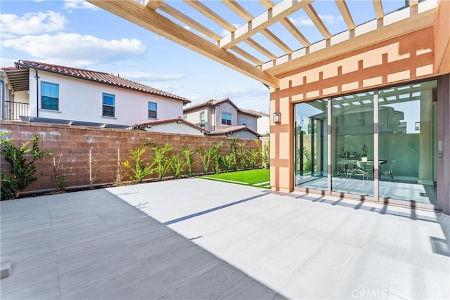 183 Plum Lily, Irvine, CA 92618 - fenced backyard featuring a pergola and a patio