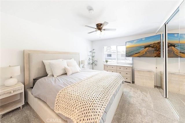 20004 Waverly Glen St Unit 46, Yorba Linda, CA 92886 - bedroom featuring light colored carpet and ceiling fan
