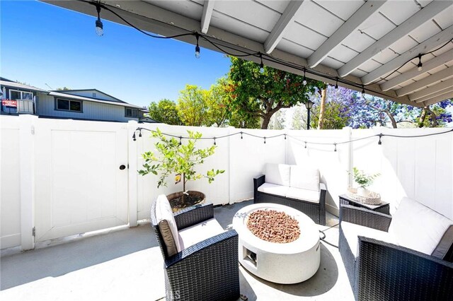 20004 Waverly Glen St Unit 46, Yorba Linda, CA 92886 - fenced backyard featuring an outdoor hangout area and a patio area