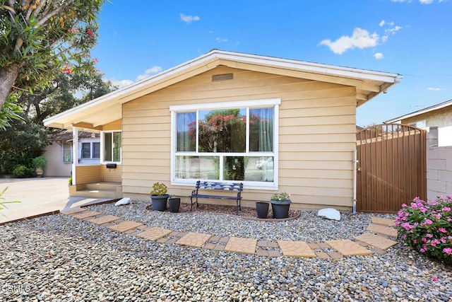 215 Bridewell St, Los Angeles, CA 90042 - back of property with a gate
