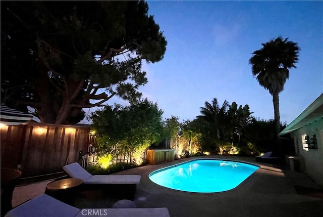 1212 Dover Dr, Newport Beach, CA 92660 - view of swimming pool featuring a patio