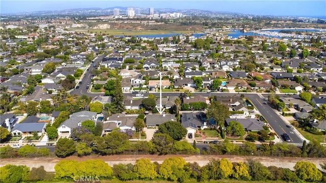 1212 Dover Dr, Newport Beach, CA 92660 - aerial overview of property's location featuring nearby suburban area and a nearby body of water