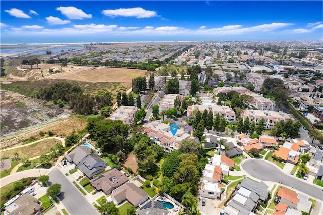 17202 Corbina Ln Unit 103, Huntington Beach, CA 92649 - aerial view of property and surrounding area with nearby suburban area
