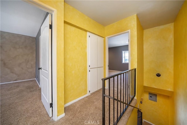 14947 Dickens St Unit 3, Sherman Oaks, CA 91403 - hallway featuring an upstairs landing and carpet