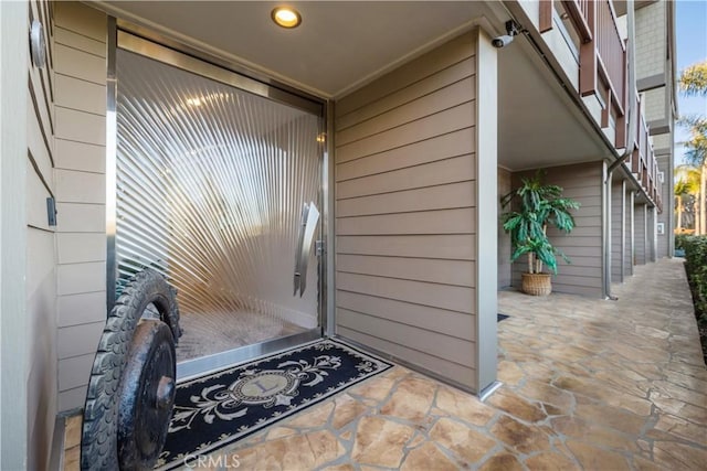335 W I St, Encinitas, CA 92024 - view of exterior entry with a surveillance system