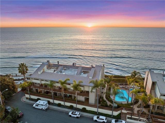 335 W I St, Encinitas, CA 92024 - bird's eye view of a nearby body of water and a pool