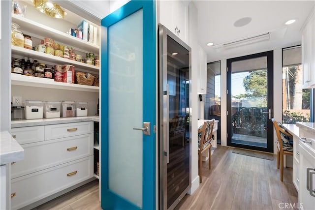 335 W I St, Encinitas, CA 92024 - storage area with beverage cooler