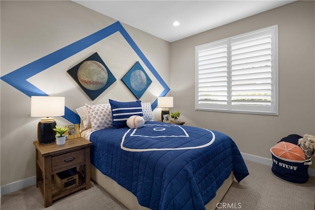 13902 Hidden Pines Ct, Victorville, CA 92392 - bedroom with carpet and recessed lighting
