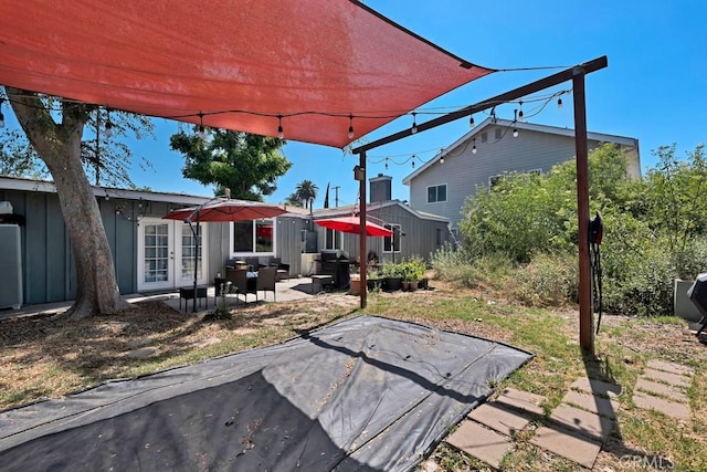 19147 Ingomar St, Reseda, CA 91335 - view of patio / terrace with french doors