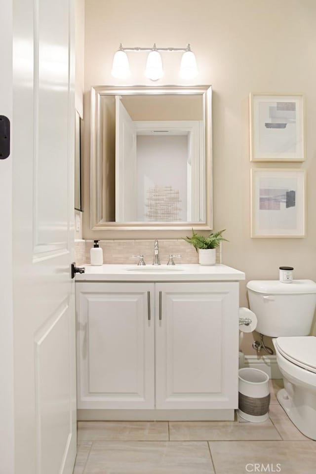 2282 E Rosecrans Ct, Brea, CA 92821 - bathroom with toilet and vanity